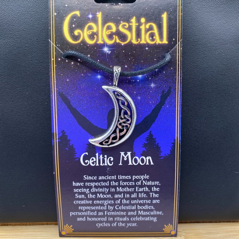 Celtic Moon Pendant